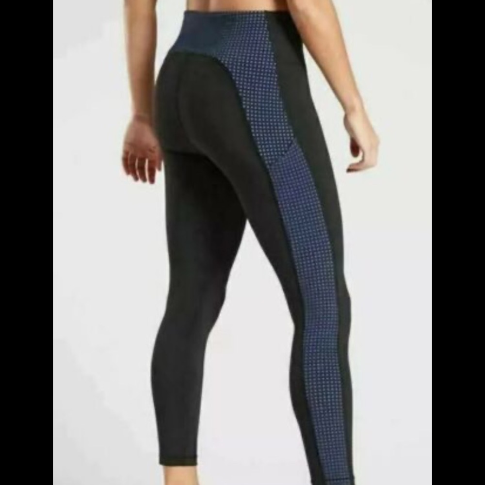 Athleta ultimate 7/8 tight color block